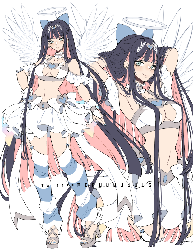 Panty &Amp; Stocking With Garterbelt Rule 34 Image