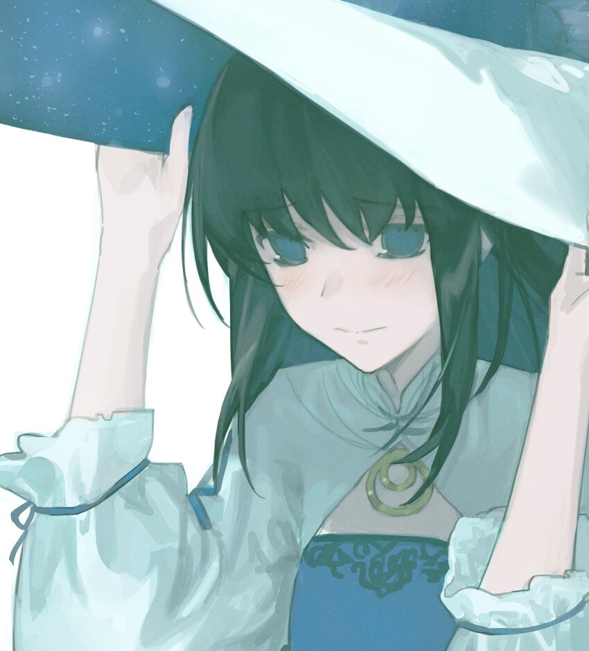 Aozaki Aoko (Mahou Tsukai No Yoru) Rule 34 Image