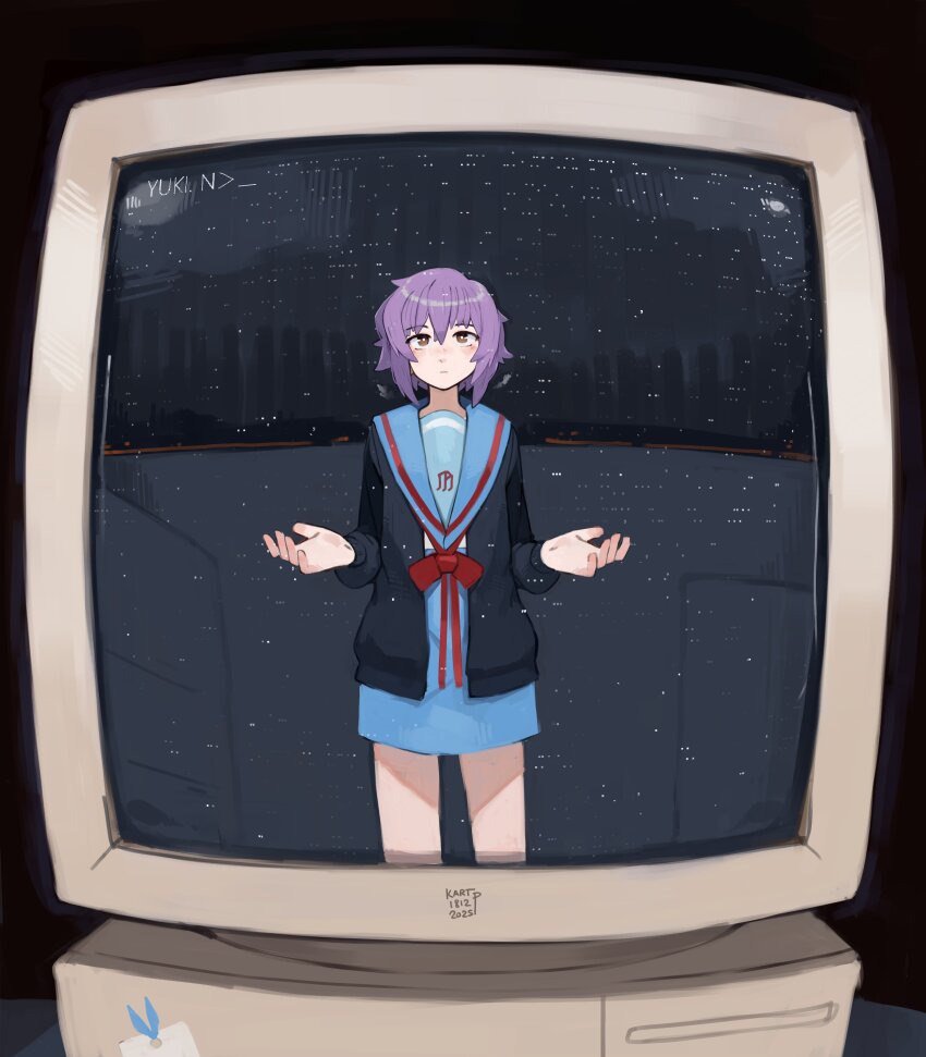 Nagato Yuki (Check Copyright) Rule 34 Image