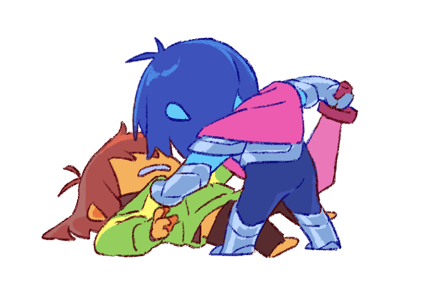 Kris (Deltarune) Rule 34 Image