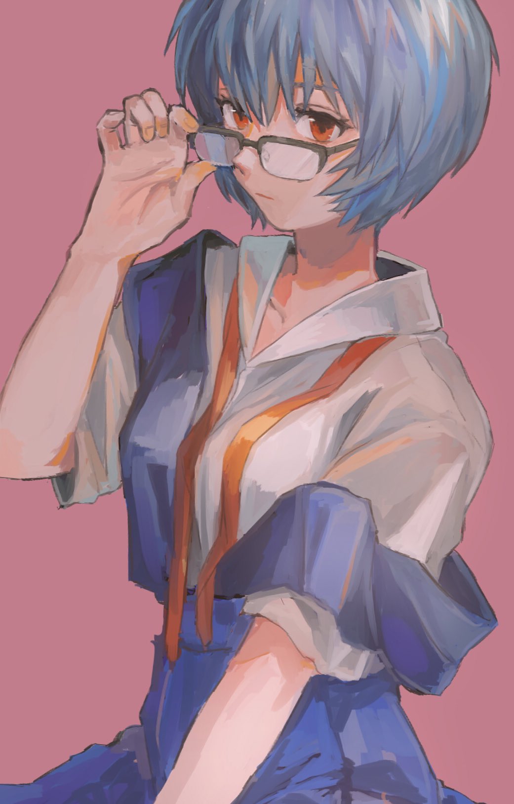 Ayanami Rei (Neon Genesis Evangelion) Rule 34 Image