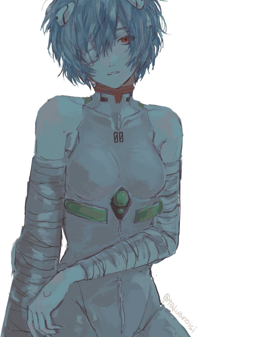 Ayanami Rei (Neon Genesis Evangelion) Rule 34 Image