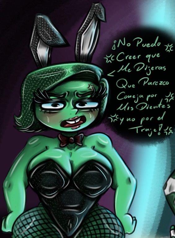 Disgust (Inside Out) Rule 34 Image