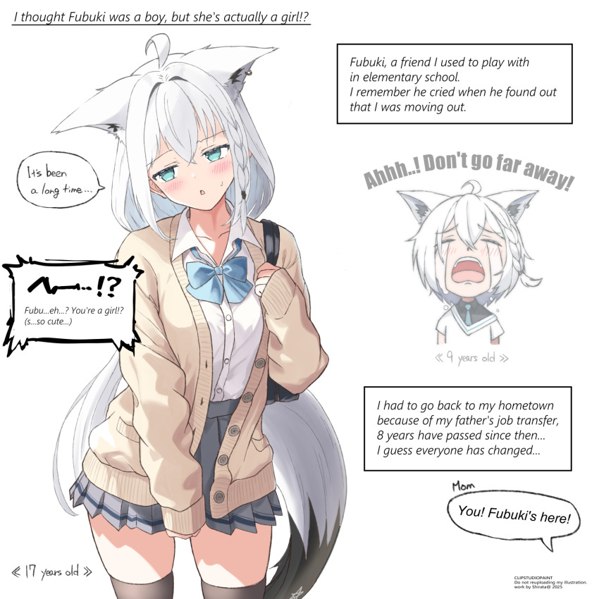 Shirakami Fubuki (Hololive) Rule 34 Image