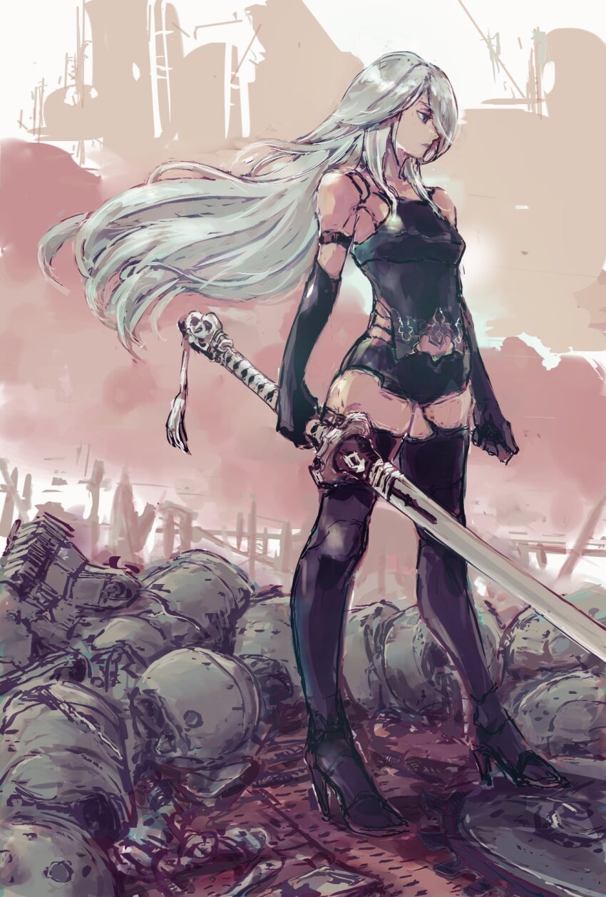 A2 (Nier:Automata) Rule 34 Image