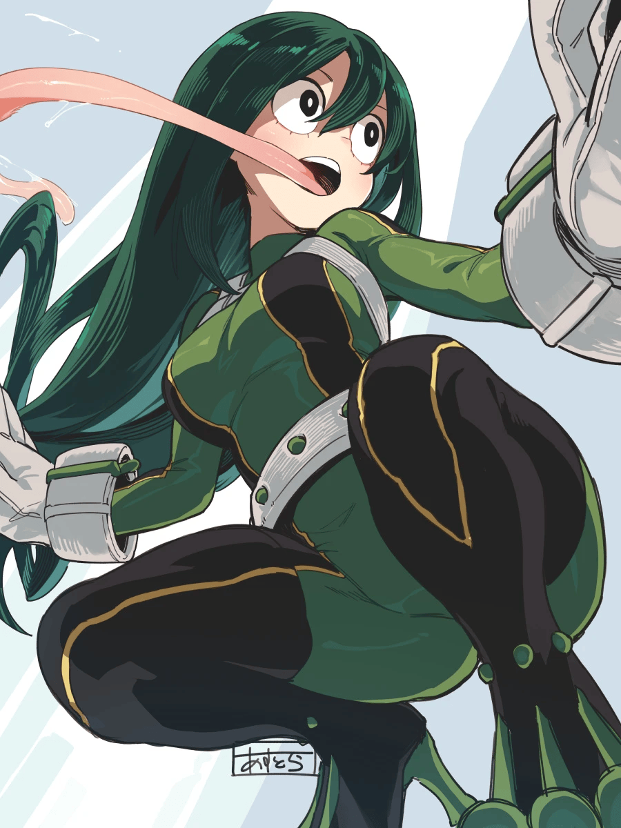 Asui Tsuyu (Boku No Hero Academia) Rule 34 Image