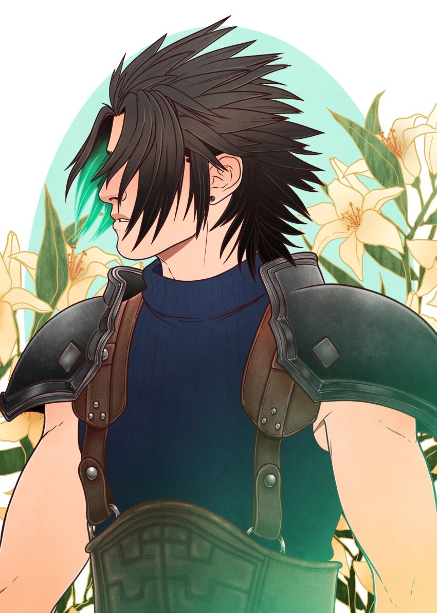 Zack Fair (Final Fantasy) Rule 34 Image