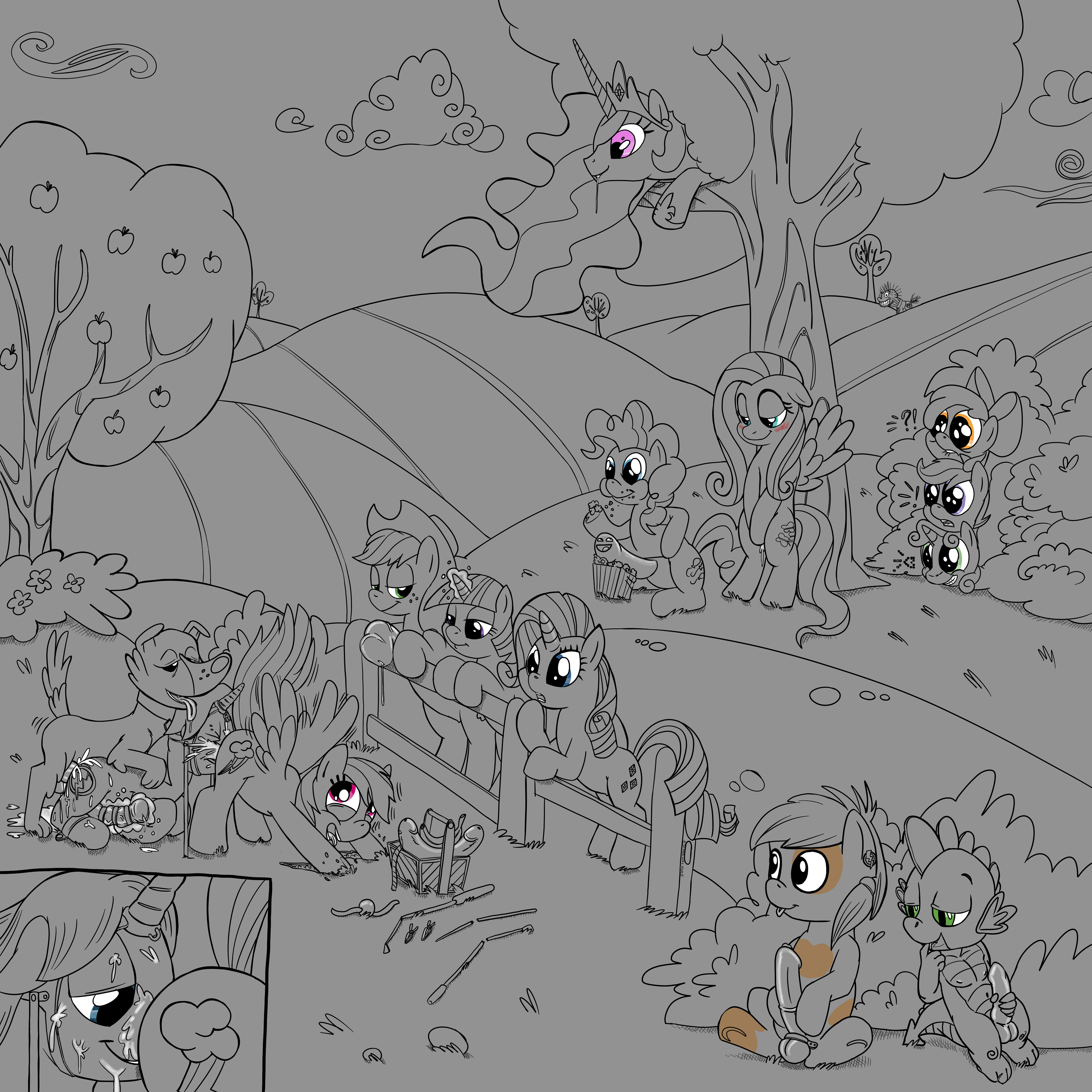 Apple Bloom (Mlp) Rule 34 Image