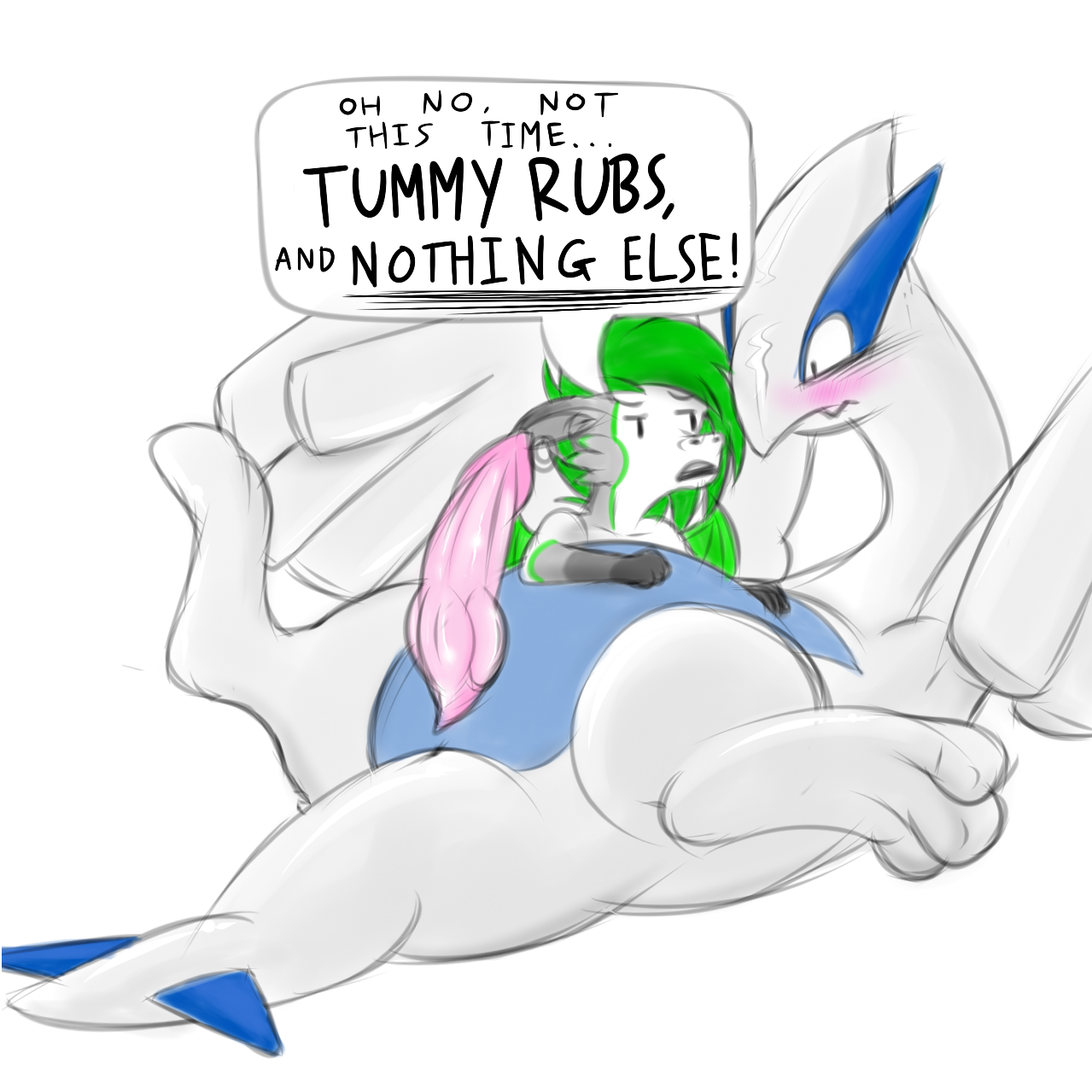 Lugia (Pokemon) Rule 34 Image