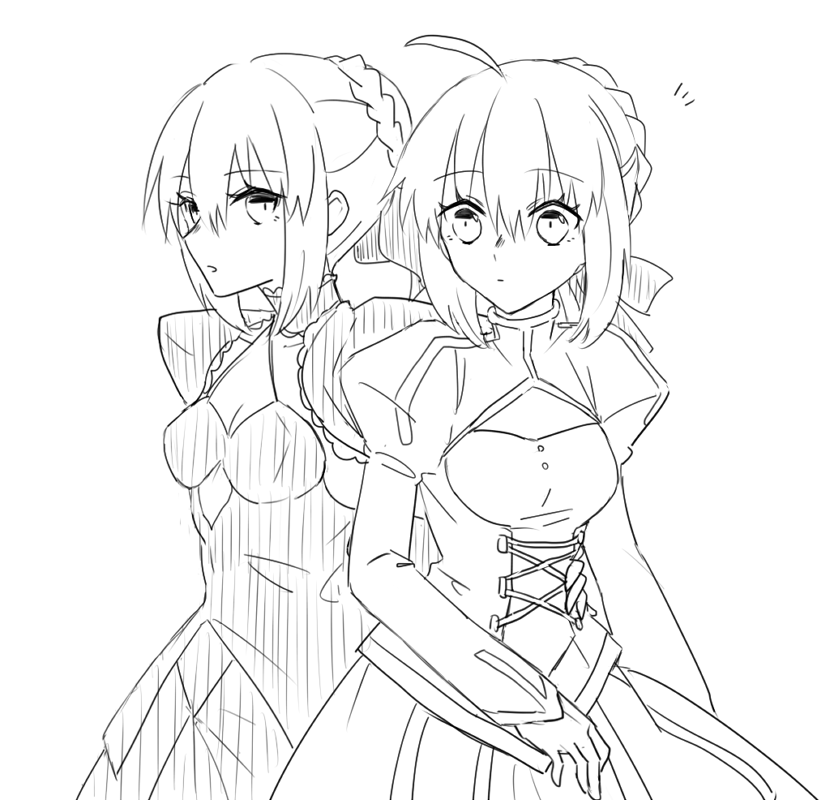 Artoria Pendragon (Fate) Rule 34 Image