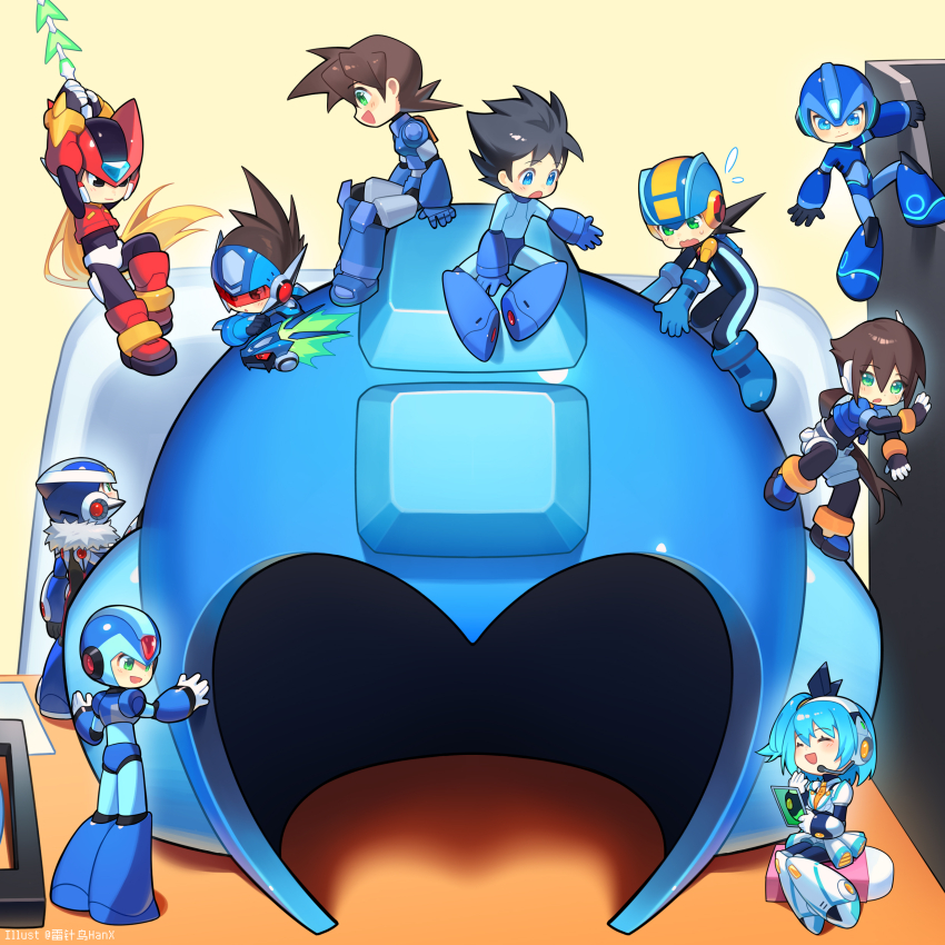 Aile (Mega Man Zx) Rule 34 Image