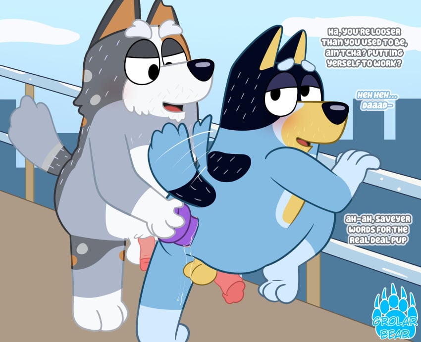 Bluey (Series) Rule 34 Image
