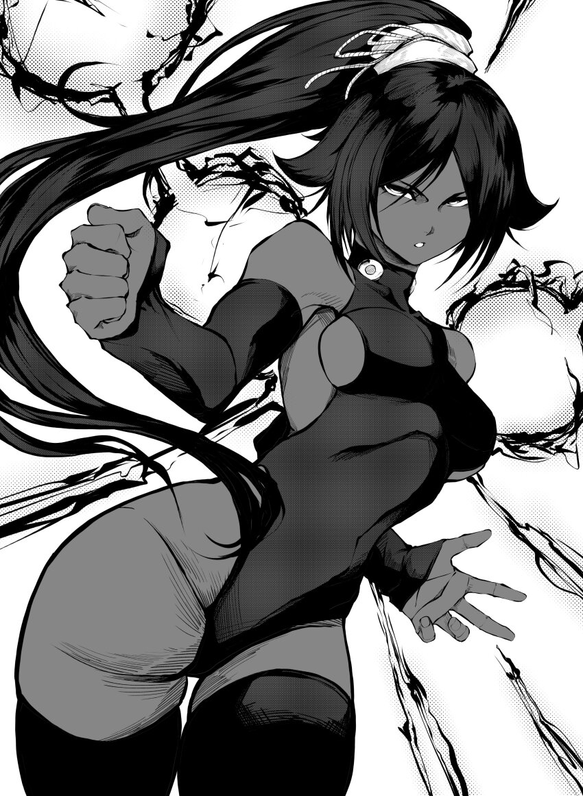 Shihouin Yoruichi (Bleach) Rule 34 Image