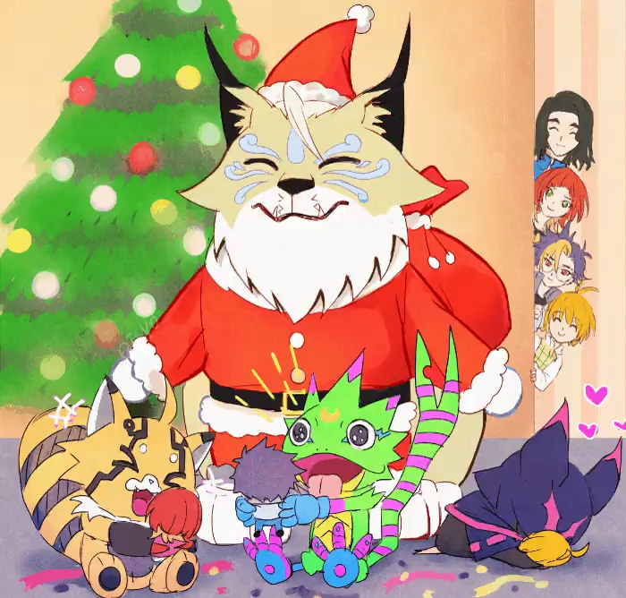 Chiropmon (Christmas) Rule 34 Image