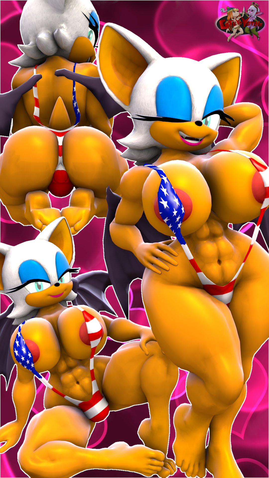 Rouge The Bat (Sega) Rule 34 Image