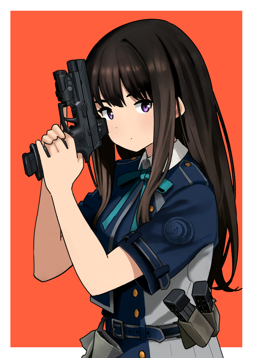 Inoue Takina (Lycoris Recoil) Rule 34 Image