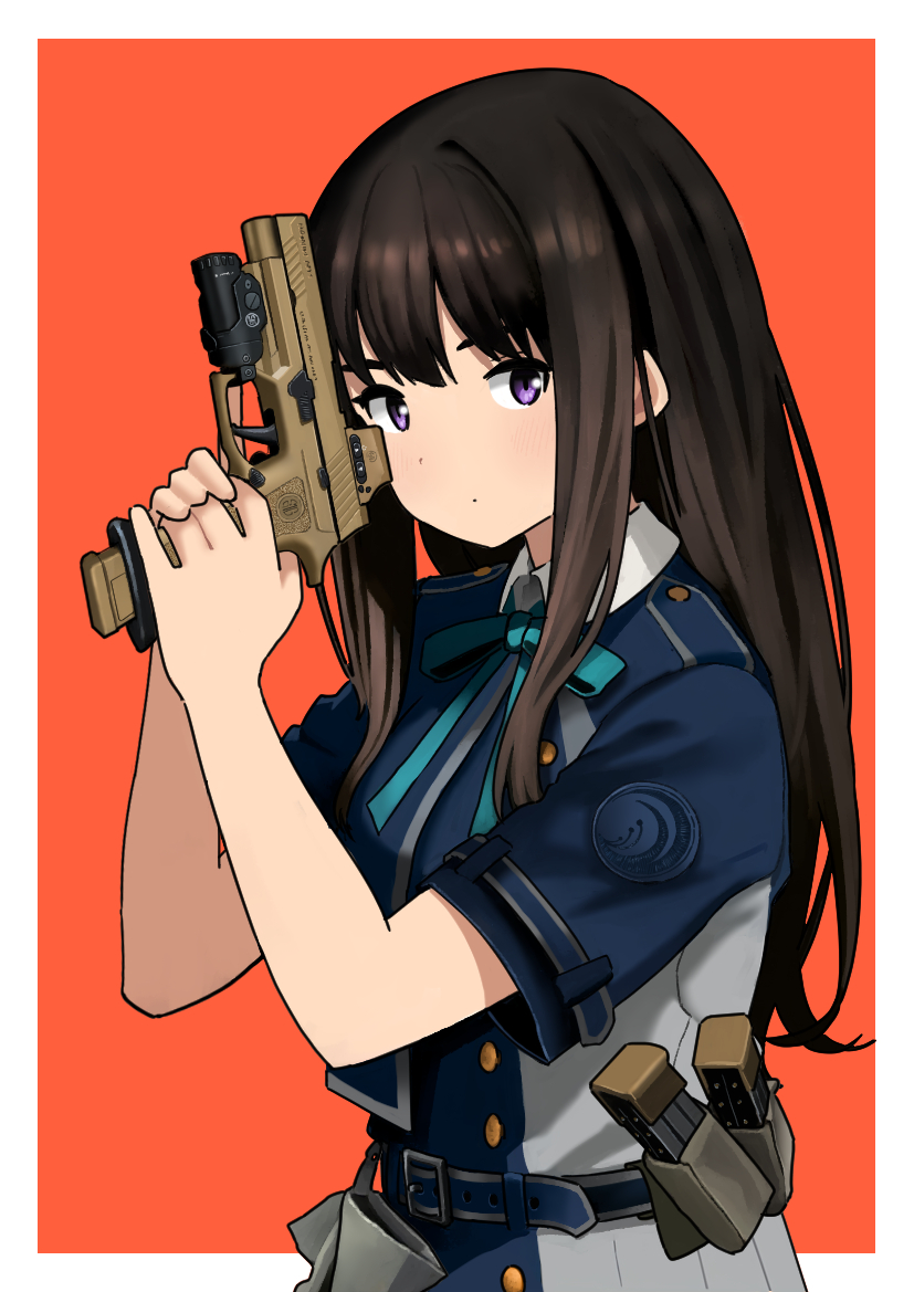 Inoue Takina (Lycoris Recoil) Rule 34 Image
