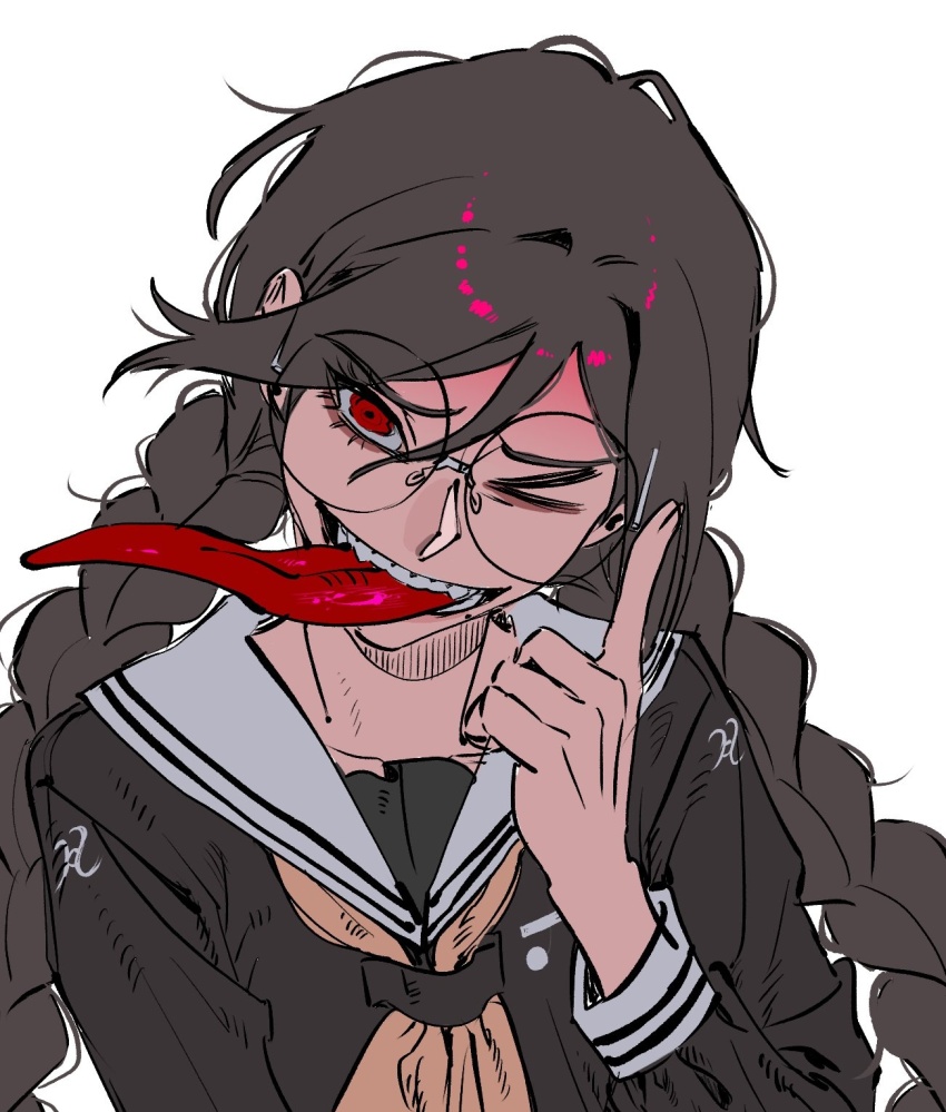 Fukawa Toko (Danganronpa: Trigger Happy Havoc) Rule 34 Image