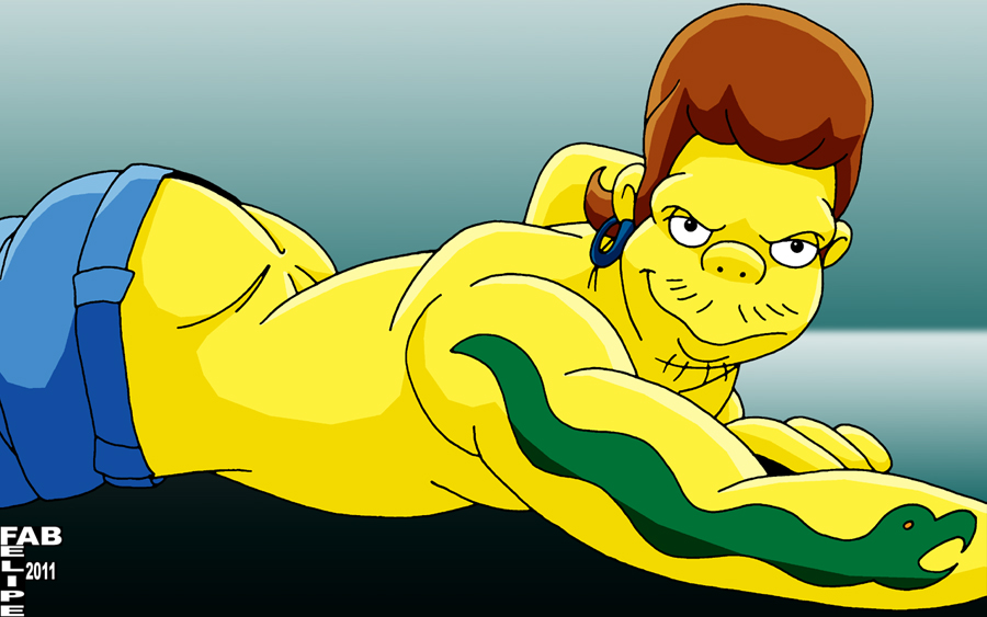 Snake Jailbird (The Simpsons) Rule 34 Image