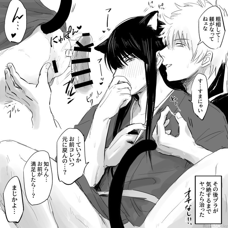 Gintoki Sakata (Gintama) Rule 34 Image