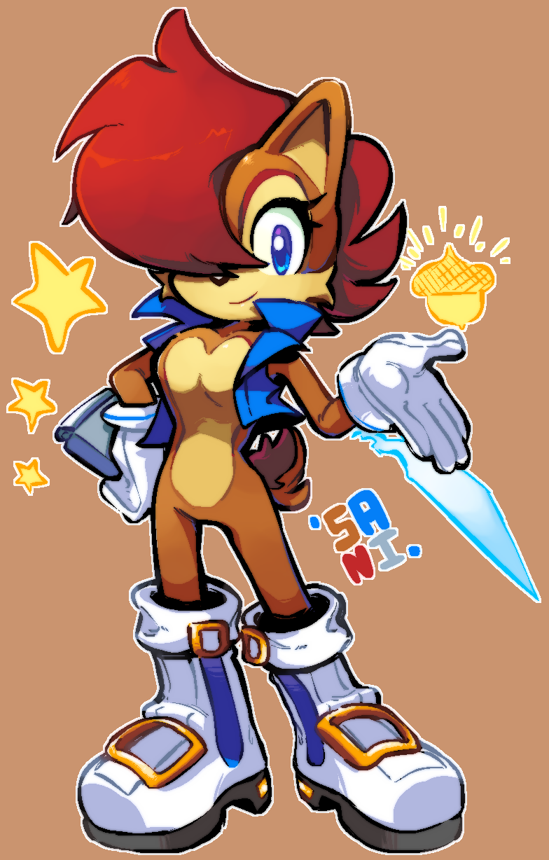 Sally Acorn (Sonic (Series)) Rule 34 Image