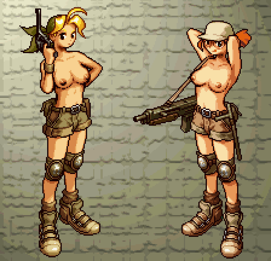 Eri Kasamoto (Metal Slug) Rule 34 Image