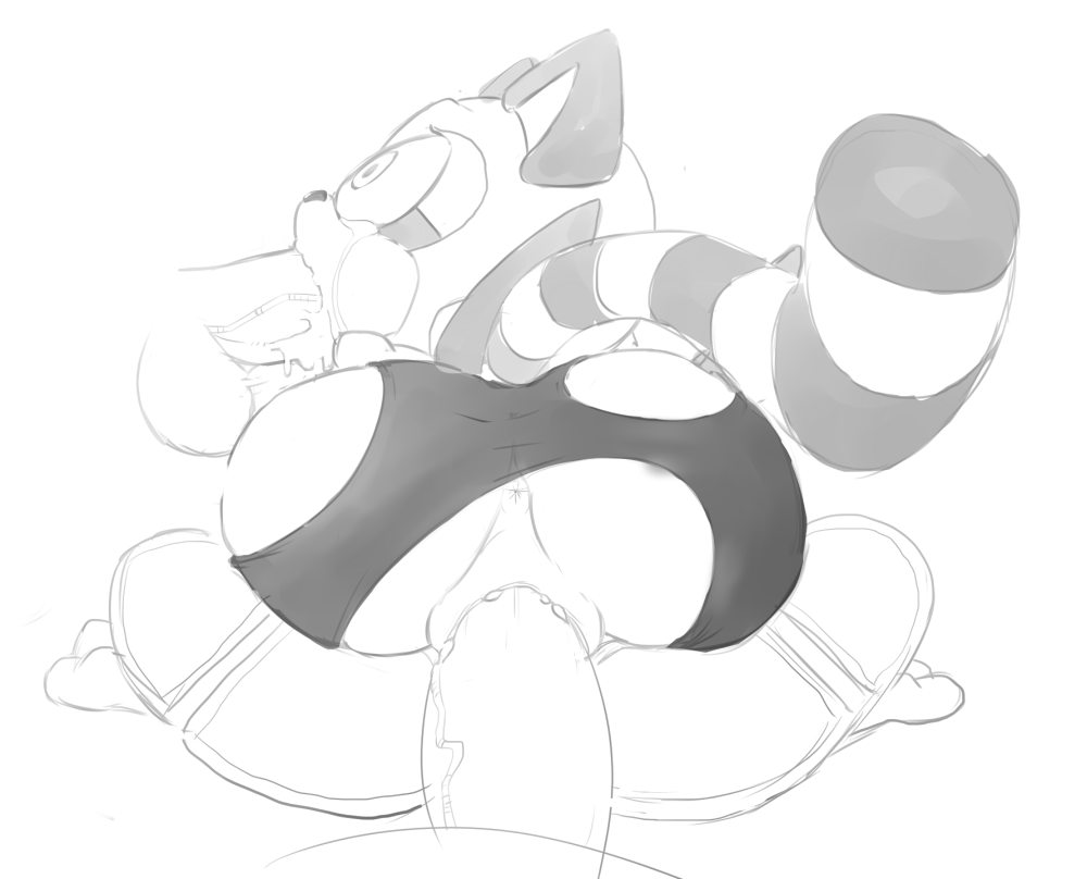 Marine The Raccoon (Sonic (Series)) Rule 34 Image