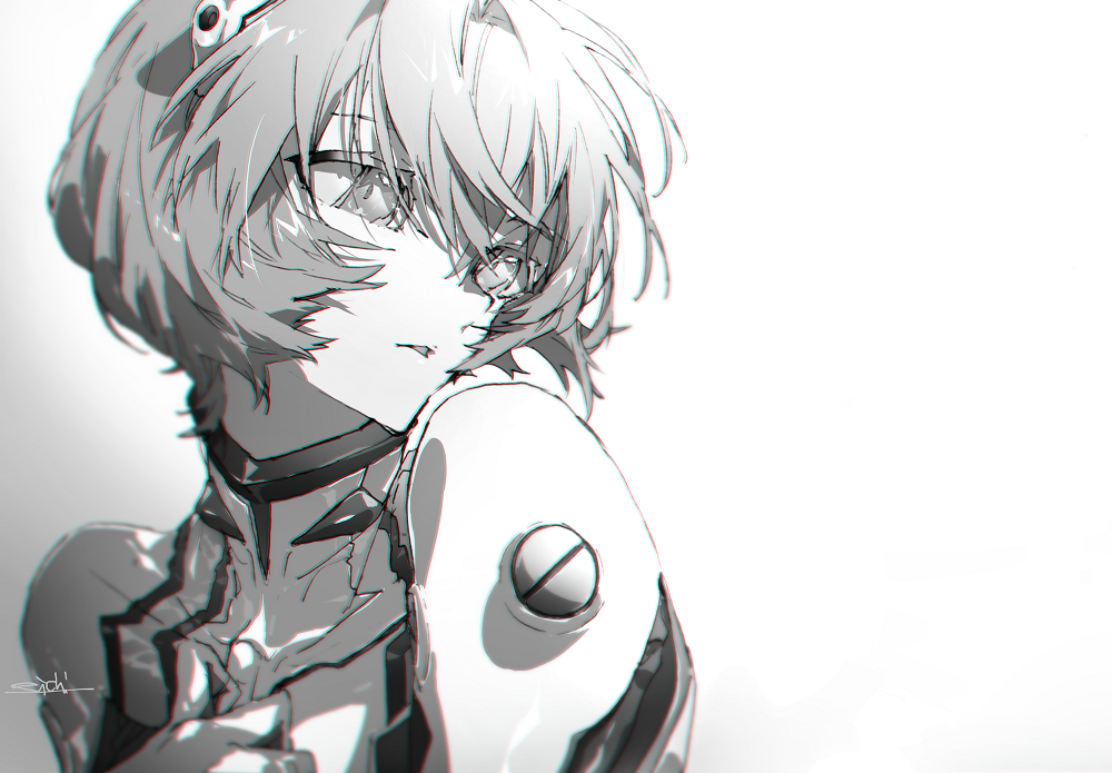 Ayanami Rei (Neon Genesis Evangelion) Rule 34 Image