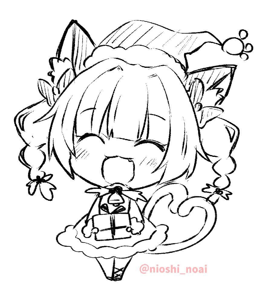 Kaenbyou Rin (Christmas) Rule 34 Image