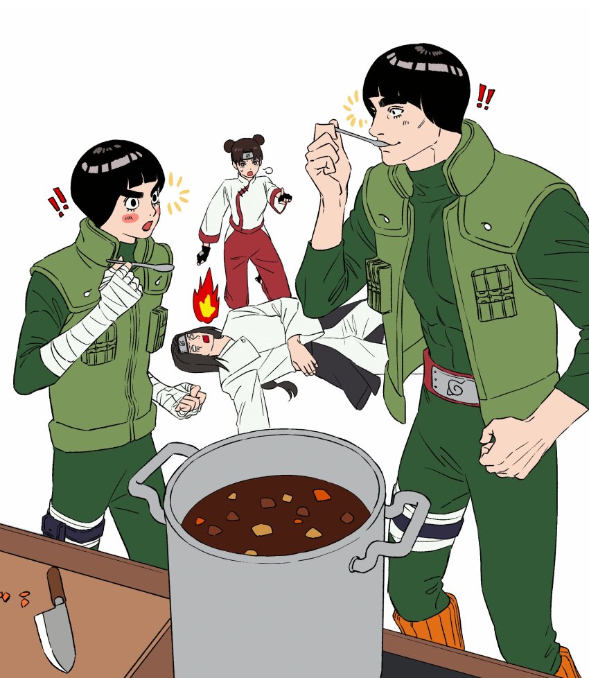 Hyuuga Neji (Naruto (Series)) Rule 34 Image