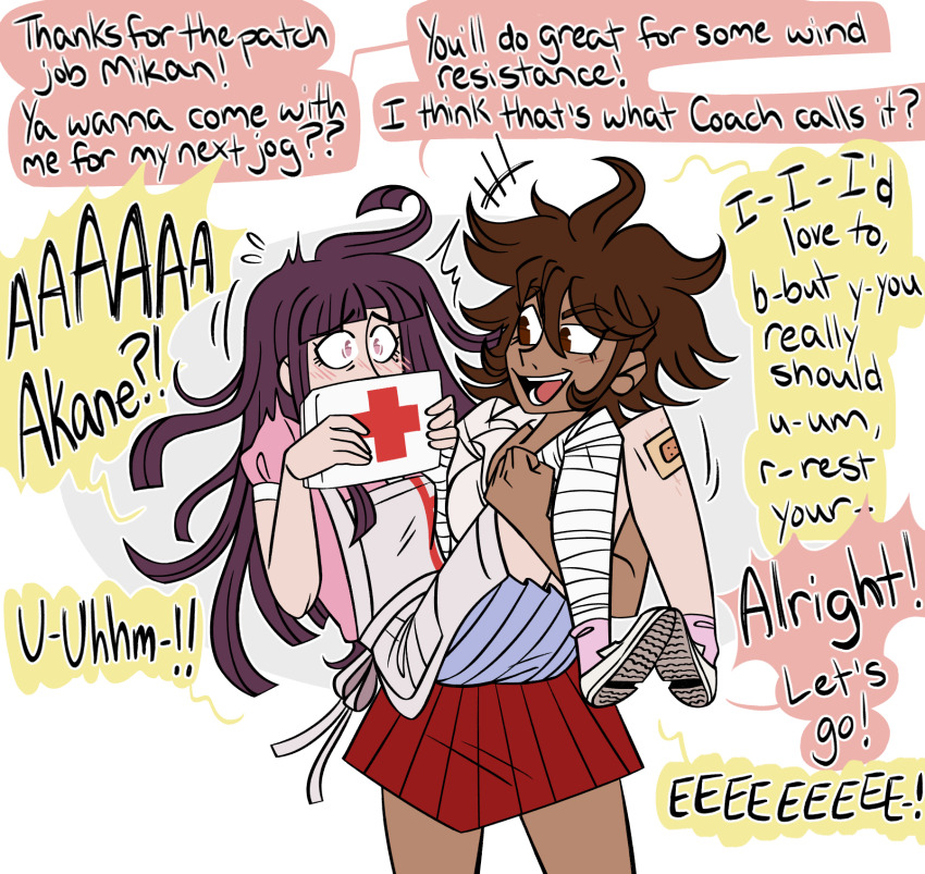 Owari Akane (Danganronpa (Series)) Rule 34 Image