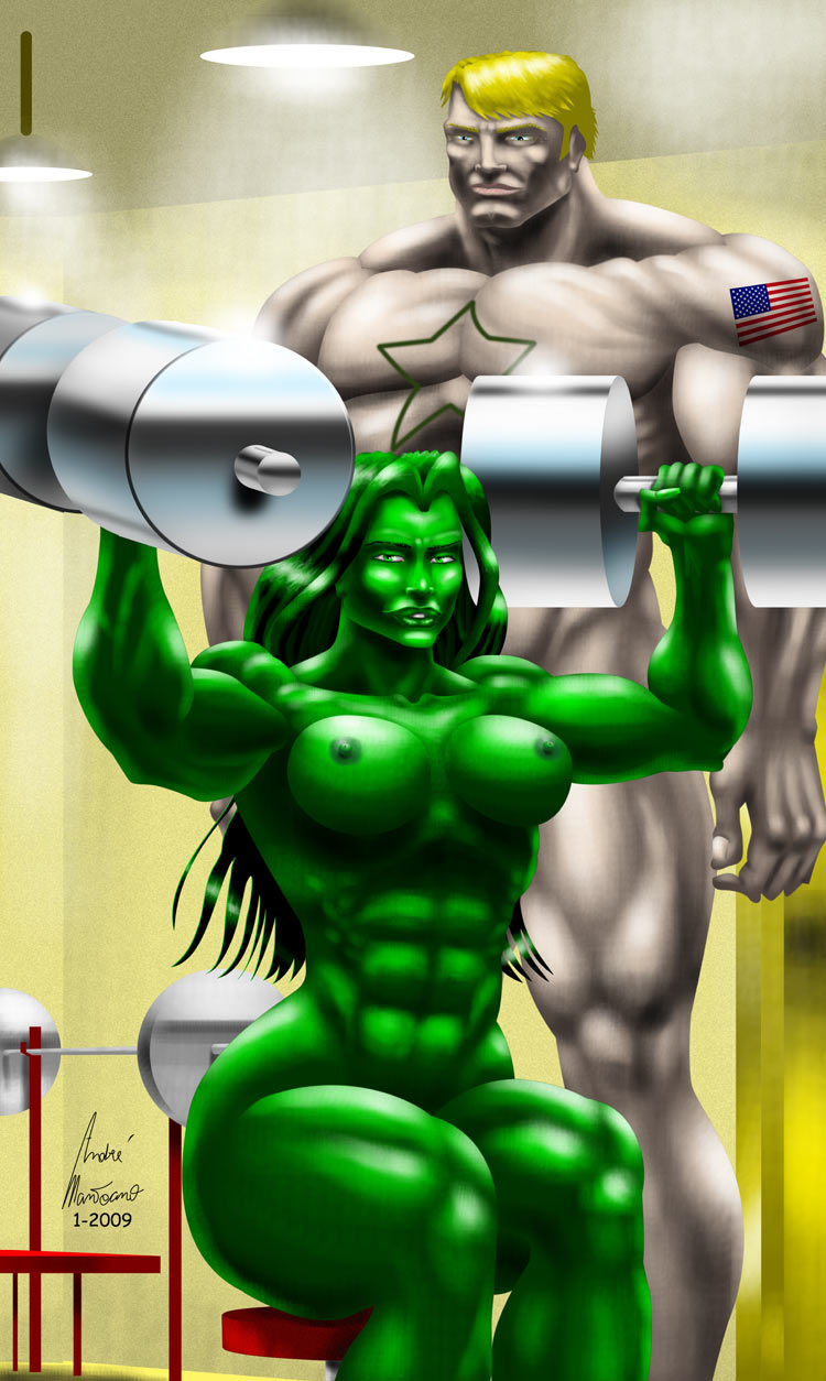 She-Hulk (Avengers) Rule 34 Image
