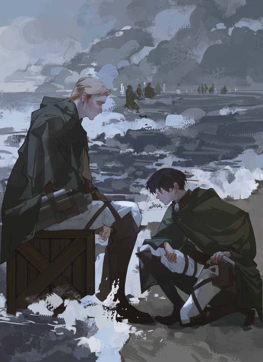 Erwin Smith (Levi (Shingeki No Kyojin)) Rule 34 Image