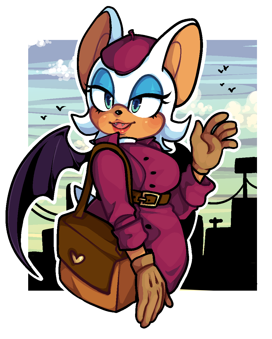 Rouge The Bat (Sonic (Series)) Rule 34 Image