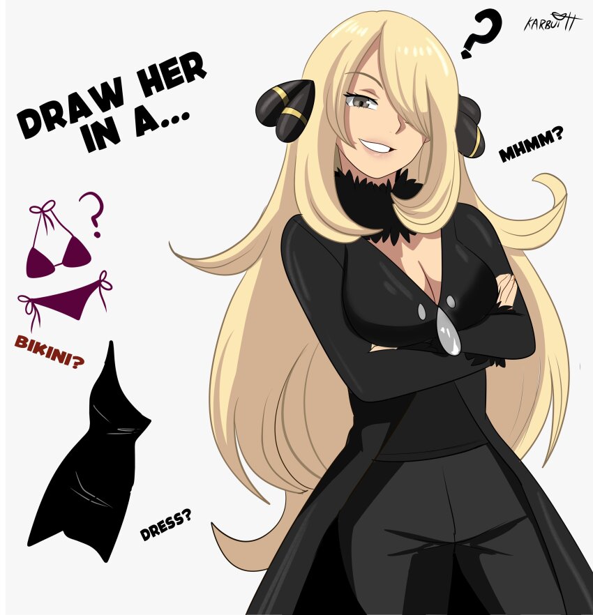 Cynthia (Pokemon) Rule 34 Image