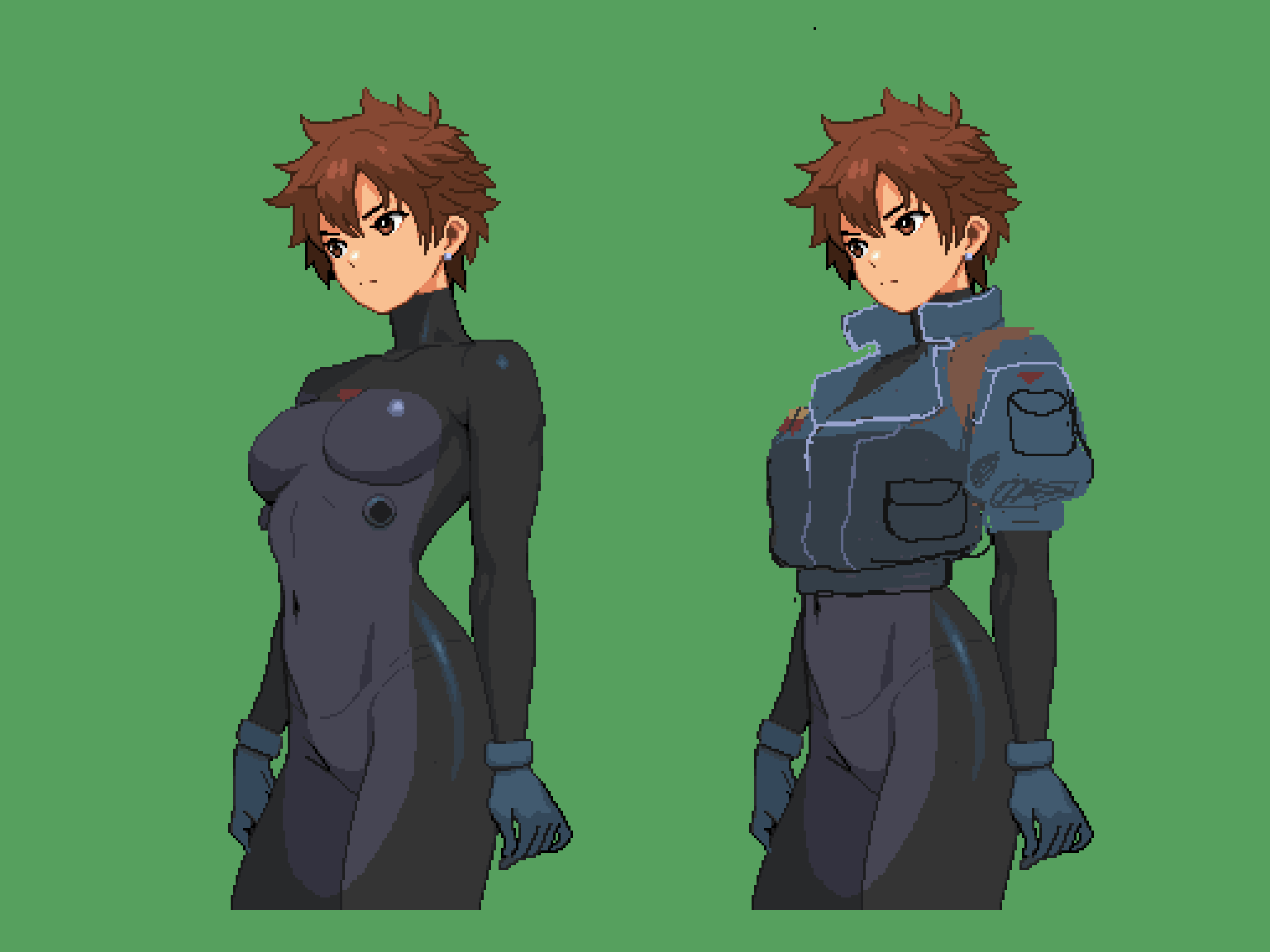 Black Bodysuit Rule 34 Image