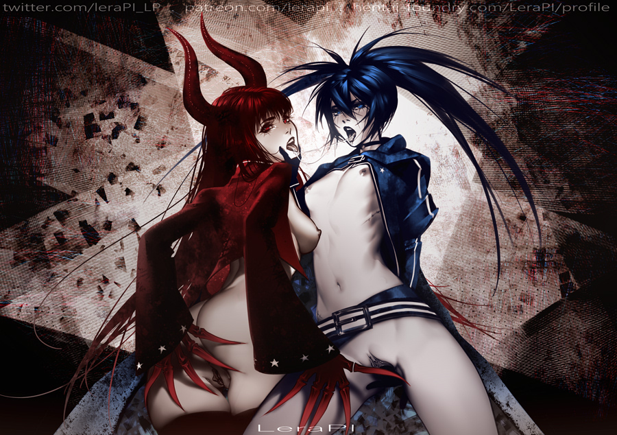 Black Gold Saw (Black Rock Shooter) Rule 34 Image