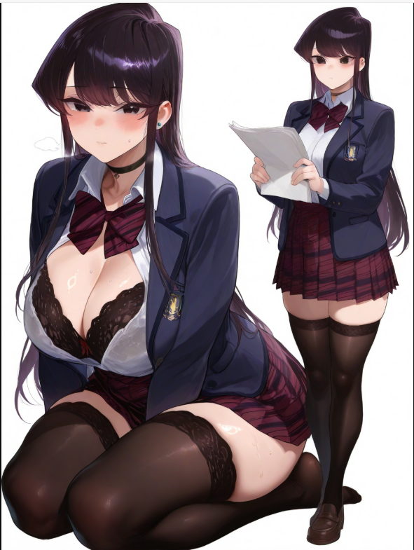 Komi Shouko (Komi-San Wa Komyushou Desu) Rule 34 Image
