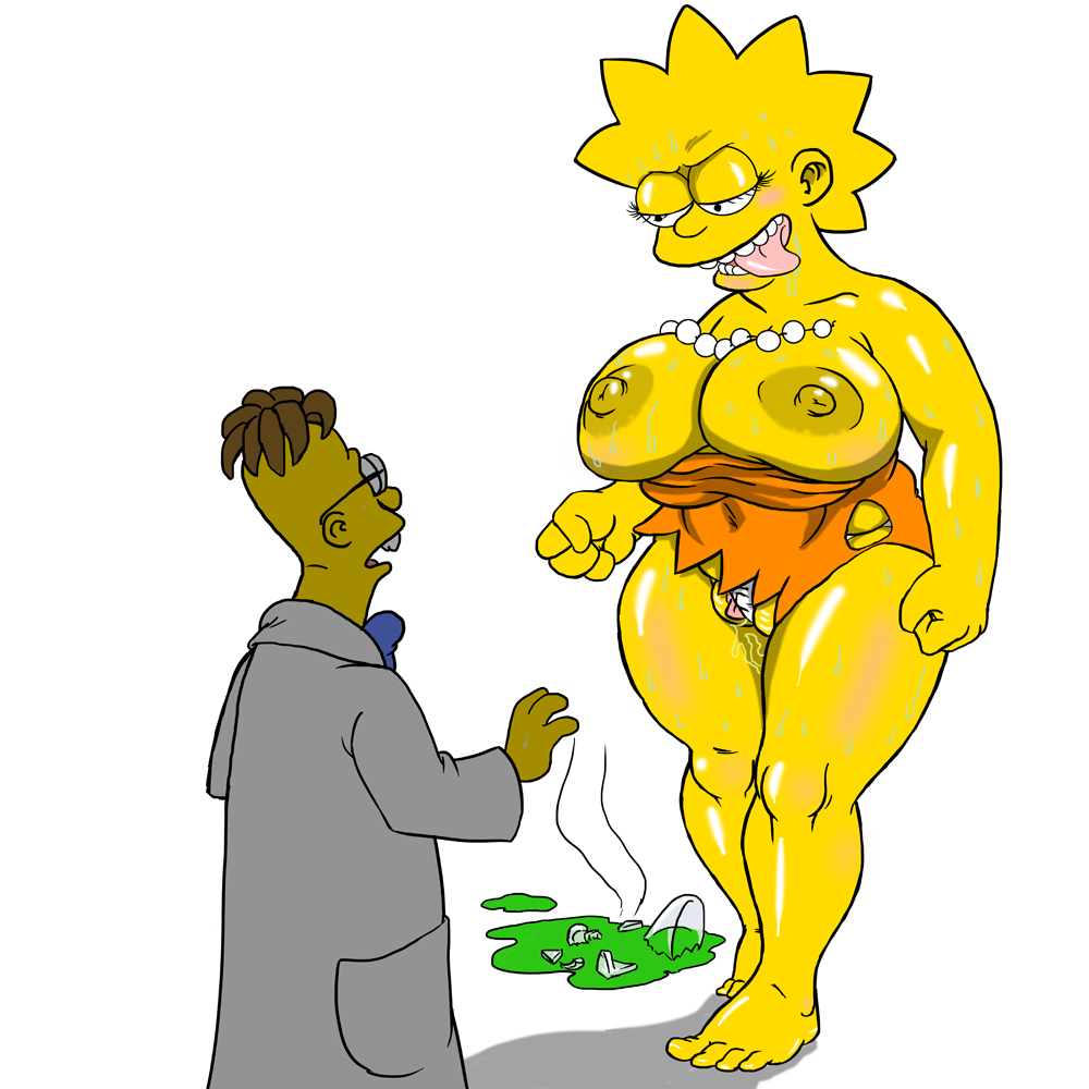 Lisa Simpson (Professor Frink) Rule 34 Image