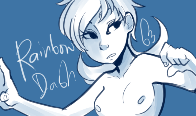 Rainbow Dash (Mlp) Rule 34 Image