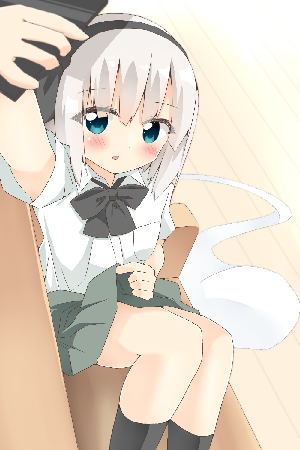 Konpaku Youmu (Touhou) Rule 34 Image