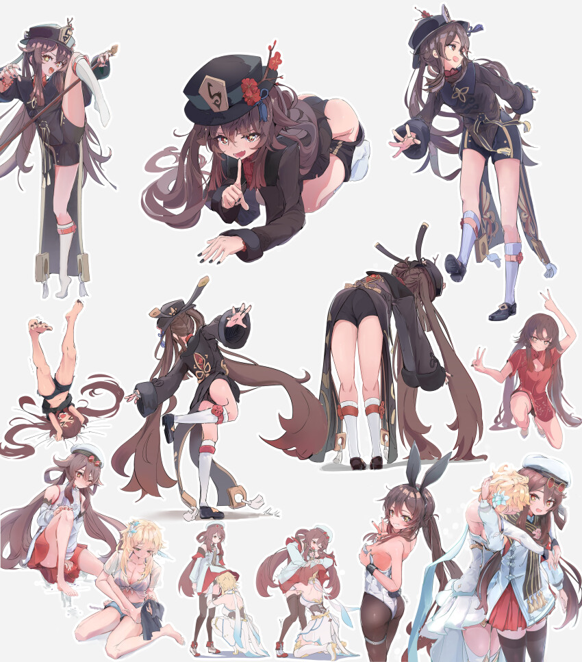Hu Tao (Cherries Snow-Laden) (Genshin Impact) Rule 34 Image