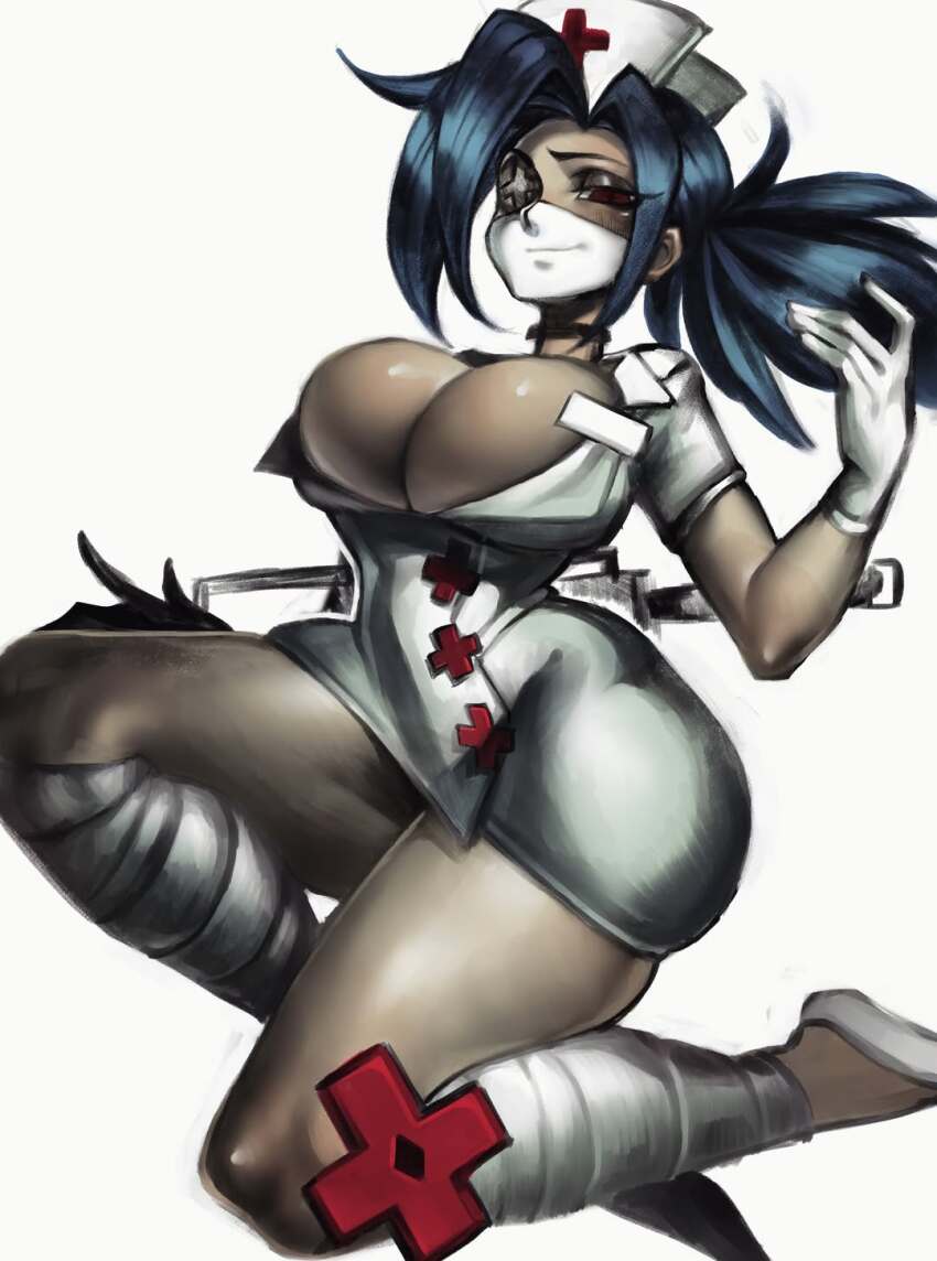 Valentine (Skullgirls) Rule 34 Image