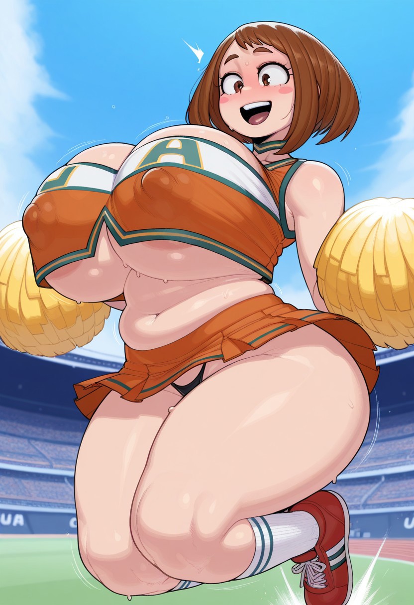 Ochako Uraraka (My Hero Academia) Rule 34 Image