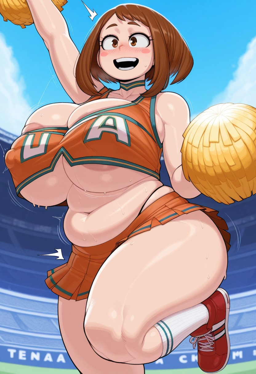 Ochako Uraraka (My Hero Academia) Rule 34 Image