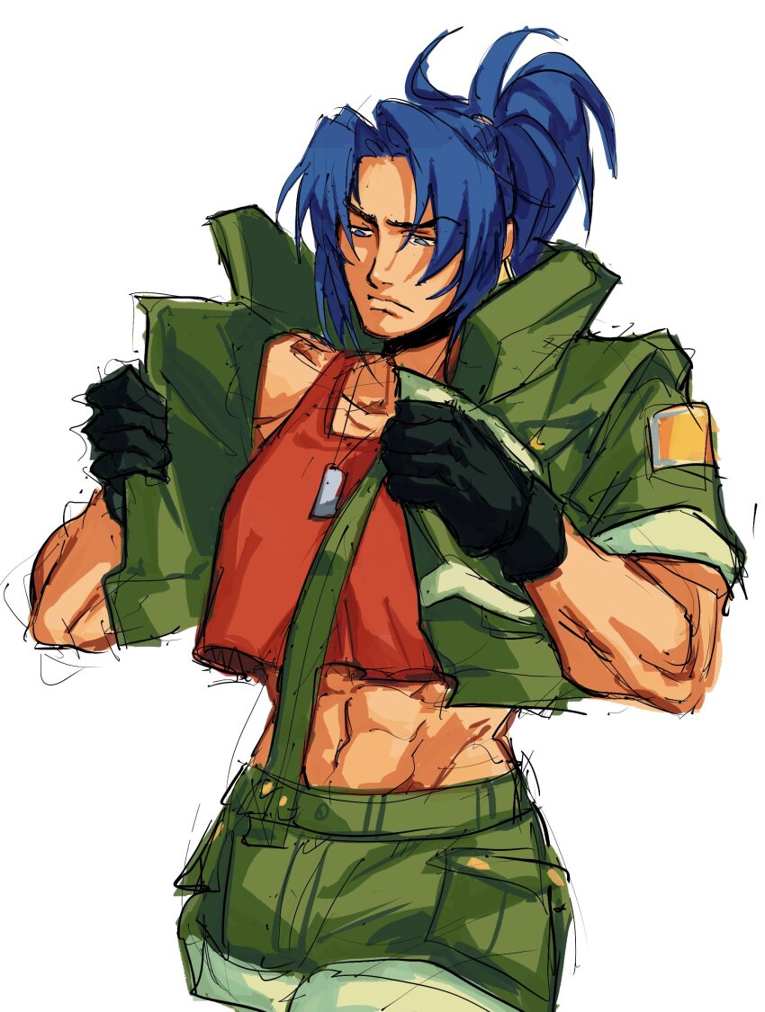 Leona Heidern (The King Of Fighters) Rule 34 Image