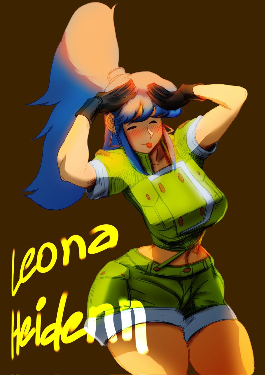 Leona Heidern (The King Of Fighters) Rule 34 Image