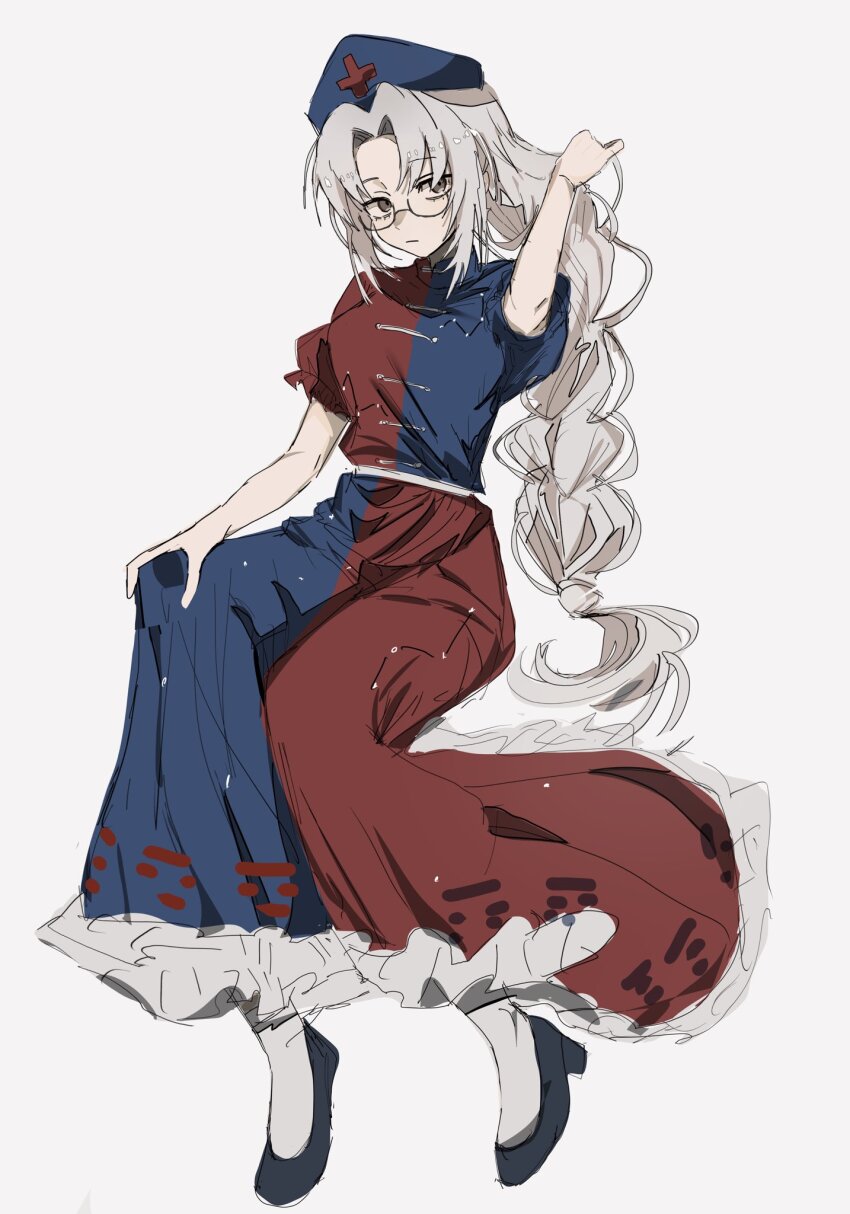 Yagokoro Eirin (Touhou) Rule 34 Image