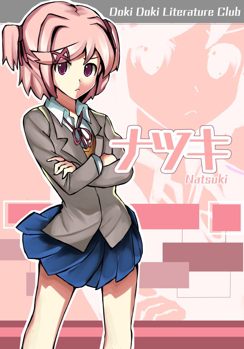 Natsuki (Doki Doki Literature Club) Rule 34 Image