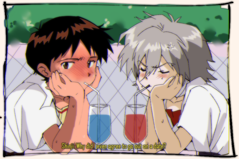 Ikari Shinji (Nagisa Kaworu) Rule 34 Image
